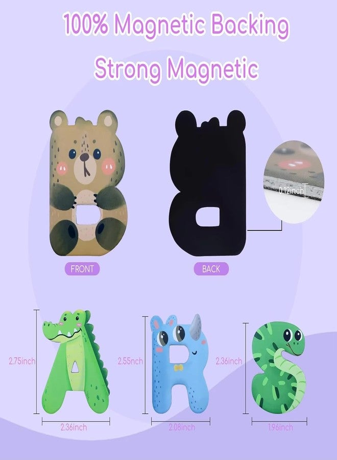 Lupro Magnetic Alphabet Letters for Kids 26 Pcs Colorful Foam ABC Uppercase Educational Preschool Learning Toy for Toddlers, Boys & Girls (Age 3+) - Image 2